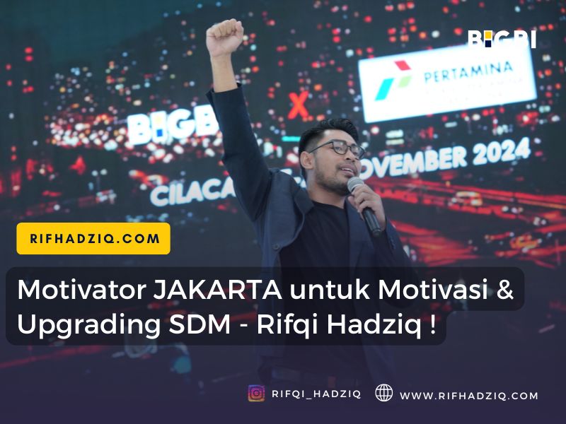 jasa pelatihan motivasi karyawan oleh motivator jakarta